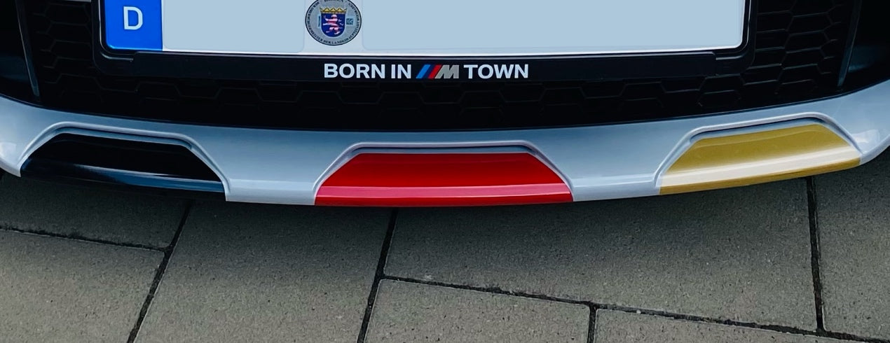 M2 Front and Rear Decal Set - Tri Color