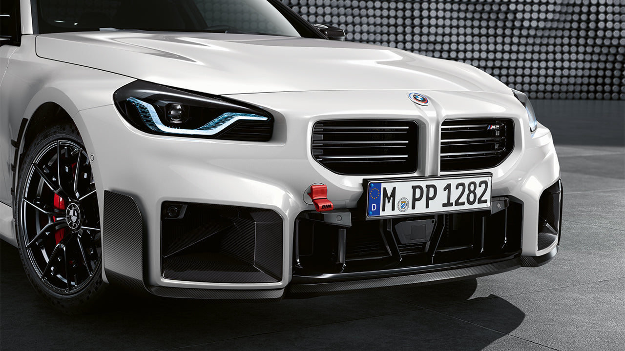 M Performance Tow Strap  Red w/ Black M