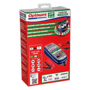 Optimate TM-391 6amp Battery Charger/Maintainer (12-13.2V Batteries)