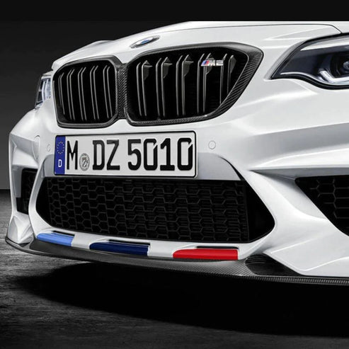AP Design Schwarzer Waben-Heckstoßstangen-Reflektor Race - BMW M2 F87
