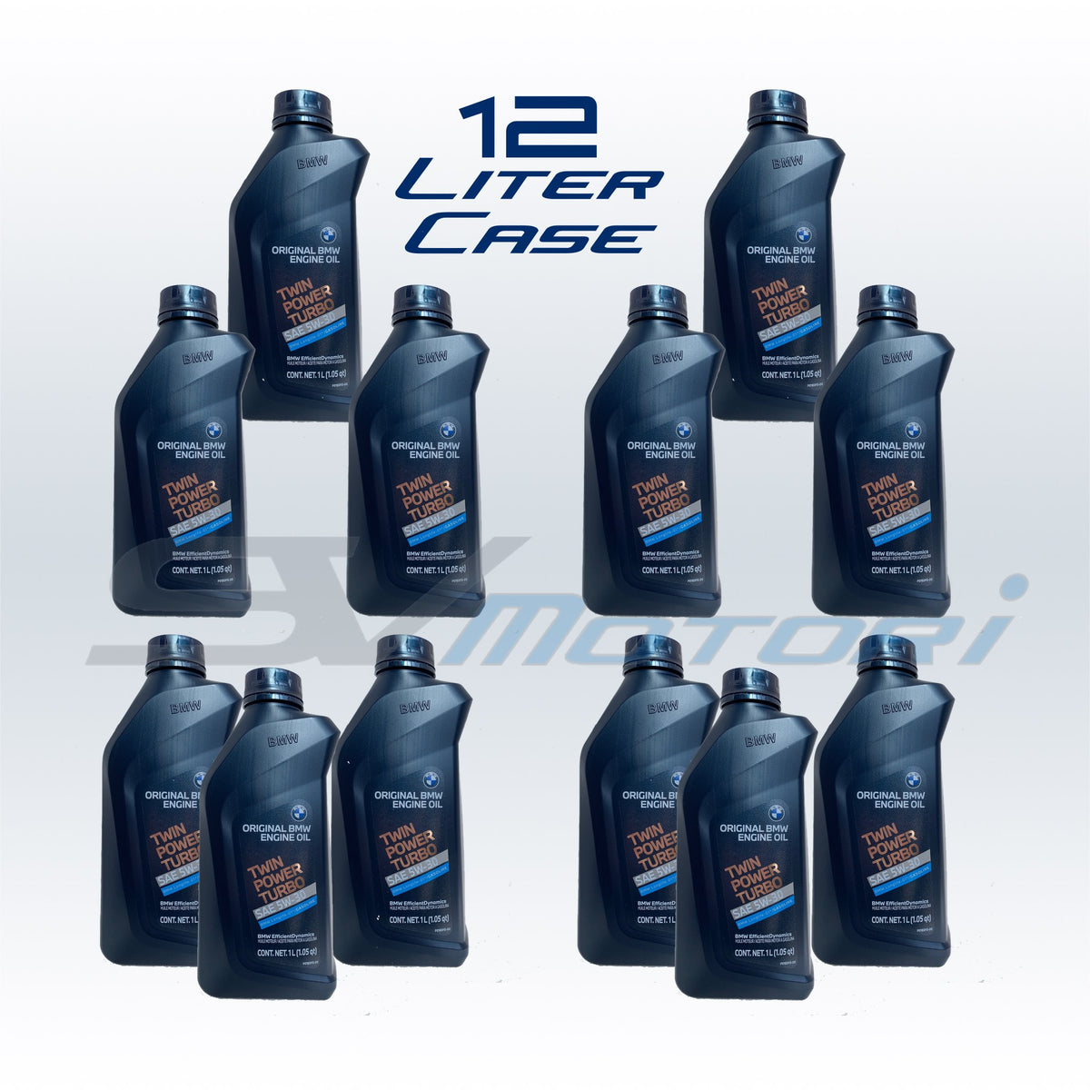 Products BMW 5W30 LL-01 Twin Power Turbo Synthetic Oil - 12 Liter Case