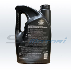BMW 5W30 LL-01 Twin Power Turbo Synthetic Oil - 5 Liter