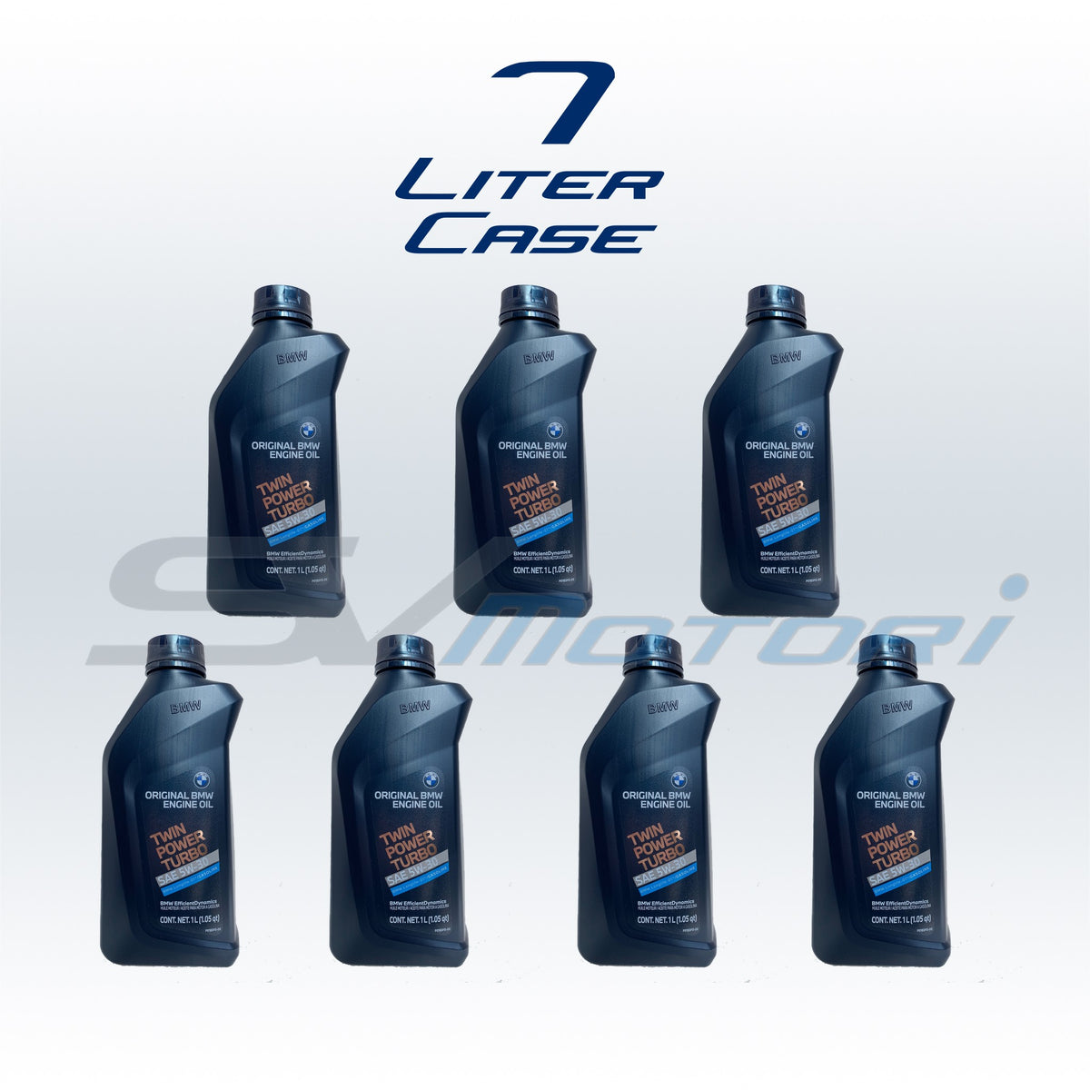 BMW 5W30 LL-01 Twin Power Turbo Synthetic Oil - 7 Liter Case