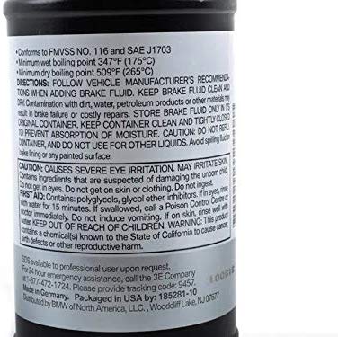 BMW 81-22-0-142-156 BRAKE FLUID:832560