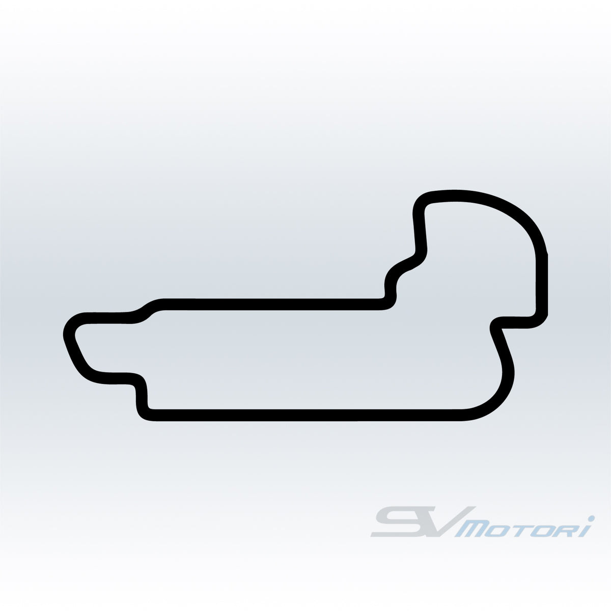 BMW Performance Center Indianapolis Motor Speedway Outline Decal