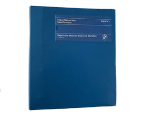 BMW M1 Factory Workshop Manual e26 1978 - 1981