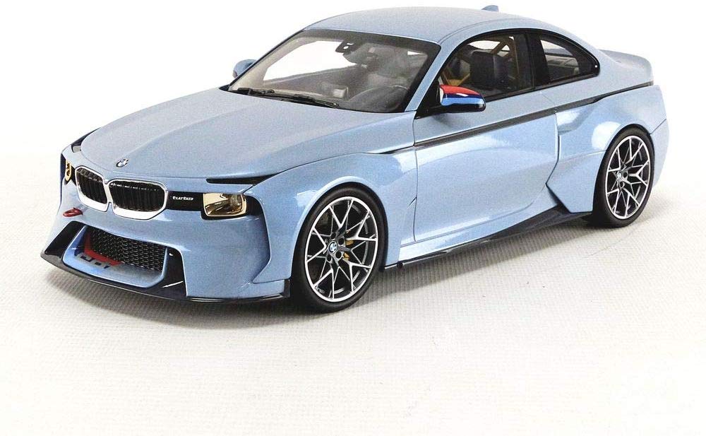 NOREV - BMW - 2002 CONCEPT COUPE 2018 HOMMAGE COLLECTION Miniature Car  80432454780 Blue