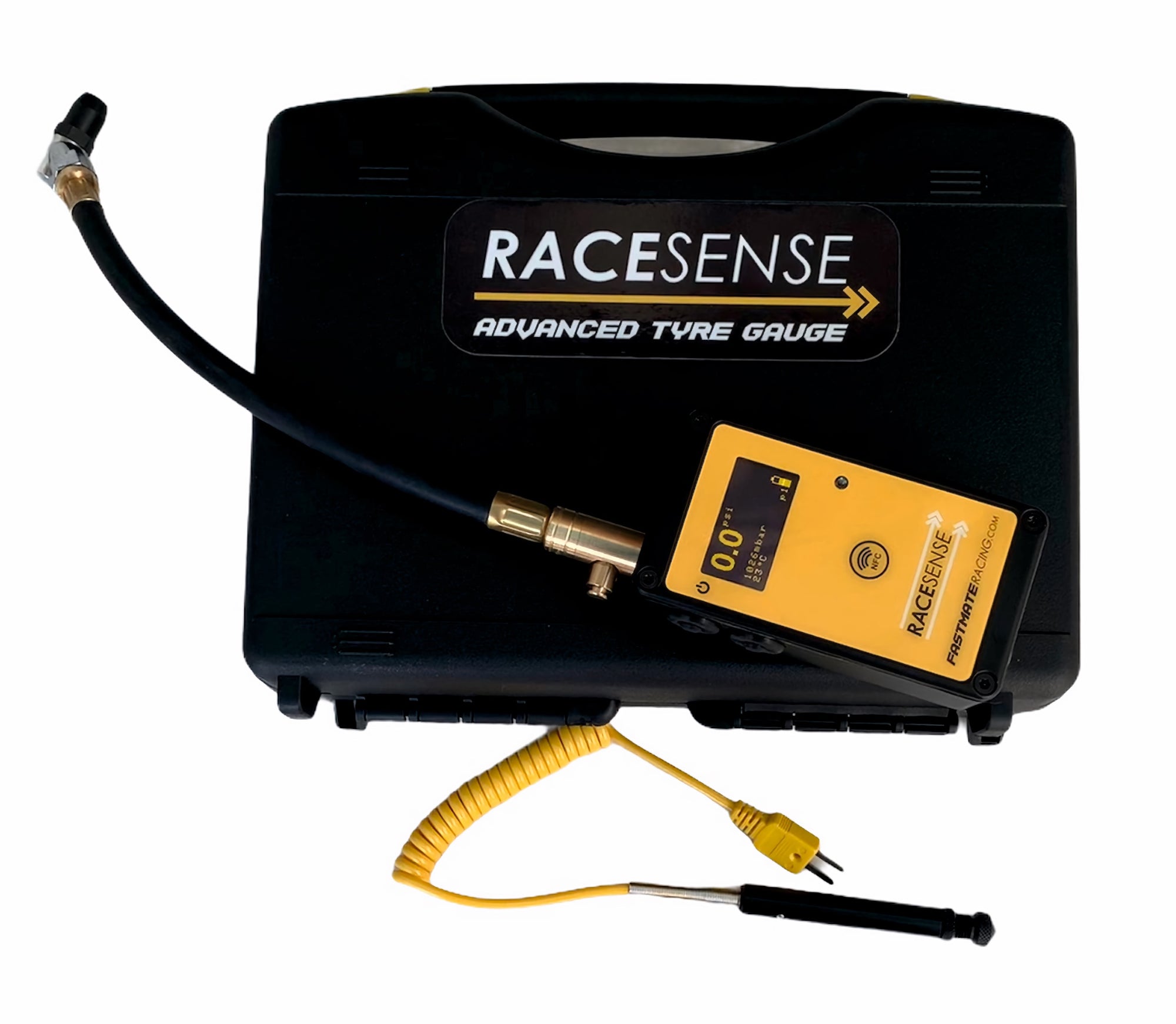 Fastmate Racing RaceSense Digital Tire Pressure Gauge With Pyrometer